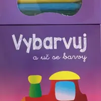 Vláček - Vybarvuj a uč se barvy