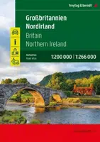 Velká Británie - Severní Irsko 1:200 000 - 1:266 000 / autoatlas