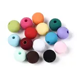Frosted Opaque Acrylic Beads