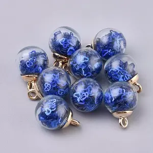 Transparent Glass Globe Pendant