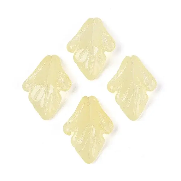 Baking Paint Transparent Glass Beads