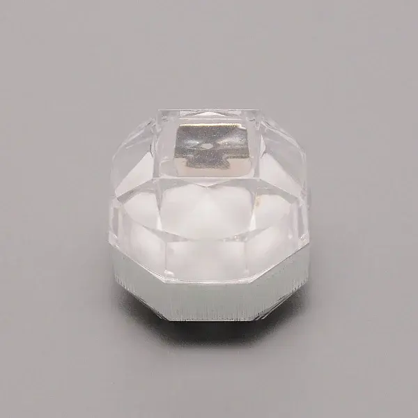Transparent Plastic Ring Boxes
