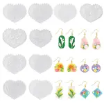 10Pcs 10 Styles Silicone Polymer Clay Mold