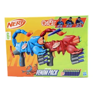 Nerf 2 pištole + 20 šípok Venompack