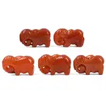 Natural Myanmar Jade Dyed Carved Pendants