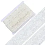 10Yards Polyester Embroidery Mesh Flower Lace Ribbon