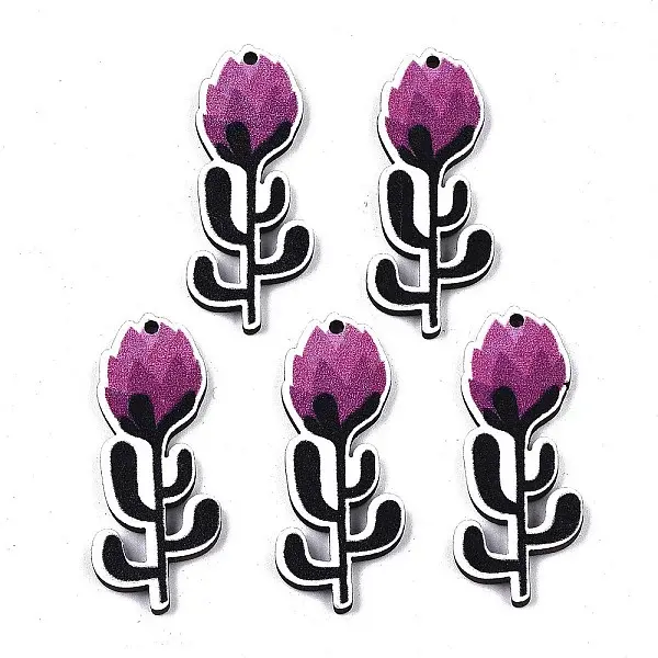 Printed Basswood Pendants