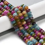 Natural Dyed White Jade Beads Strands