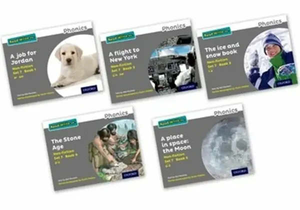 Read Write Inc. Phonics: Grey Set 7 Non-fiction books (Mixed Pack of 5) - Gill Munton
