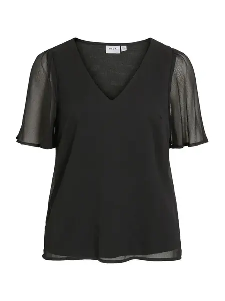 VILA Blúzka 'VIFalia'  čierna