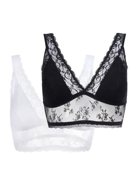 Dorina Podprsenka  čierna / biela