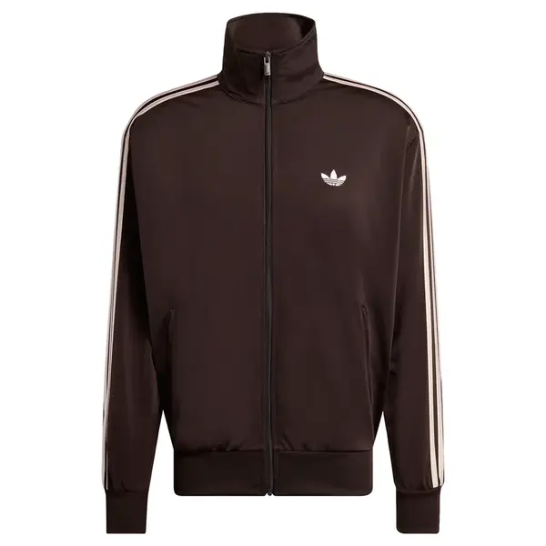 ADIDAS ORIGINALS Tepláková bunda 'Firebird'  tmavohnedá / ružová
