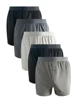 Next Boxerky  tmavomodrá / sivá / svetlosivá / čierna / biela