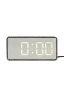 LED budík Karlsson Audaz 14 x 6,5 x 2,8 cm