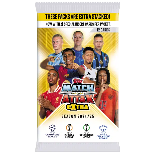 UEFA Club Competitions Match Attax Extra 2024/25 - Packet