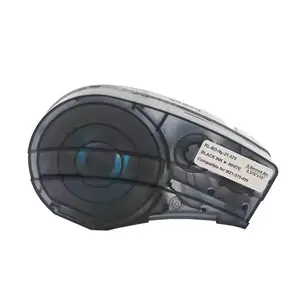 Brady M21-125-C-342-WT, 6 mm x 2,13 m, černý tisk / bílý podklad, kompatibilní páska