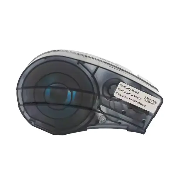 Brady M21-125-C-342-WT, 6 mm x 2,13 m, černý tisk / bílý podklad, kompatibilní páska