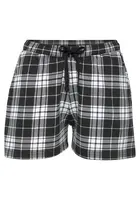 VIVANCE Pyžamové nohavice  čierna / biela