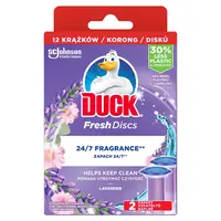 DUCK Fresh Discs Čistič WC Levandule náplň 2 x 36 ml