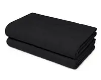 Osuška Miami 70x140 cm, černá