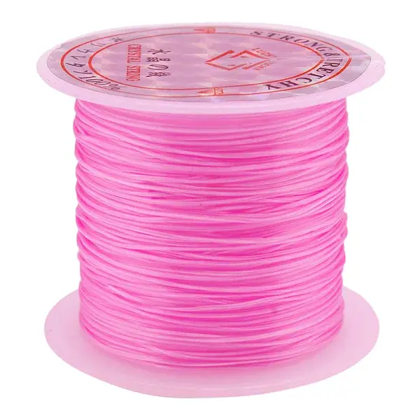 Flat Elastic Crystal String