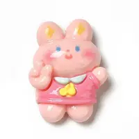 Cartoon Opaque Resin Cabochons