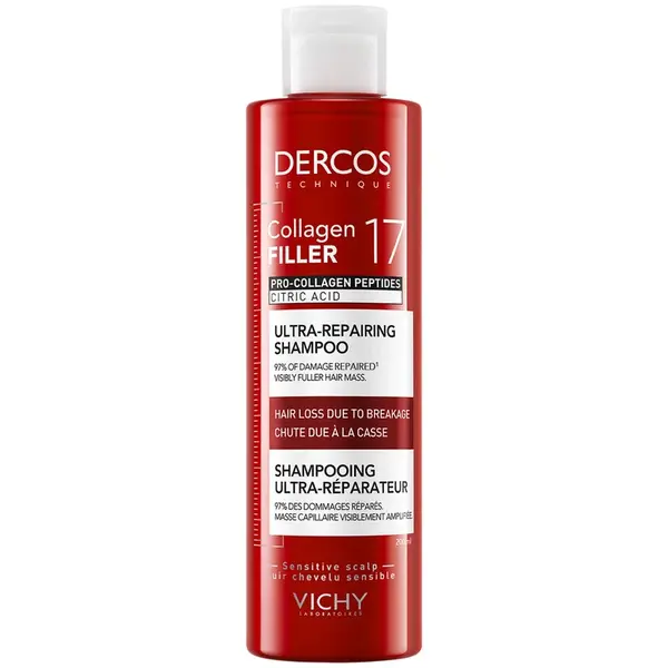 Vichy Dercos Collagen 17 Filler ultra-regenerační šampon 200 ml