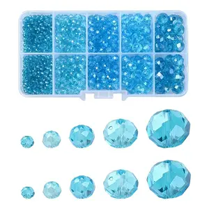 Electroplate Glass Beads Strands