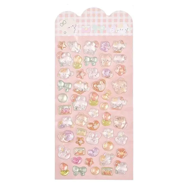 PET 3D Puffy Stickers