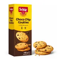 SCHÄR Choco chip cookies sušenky s kousky čokolády bez lepku 100 g