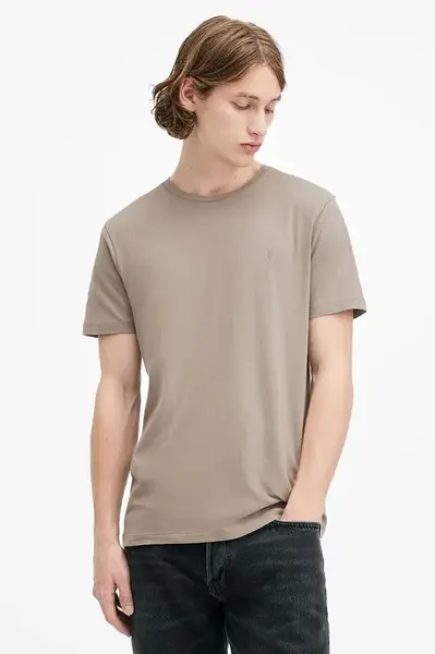 Bavlněné tričko AllSaints BRACE