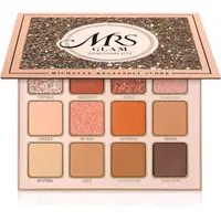 BPerfect Mrs Glam Showstopper Elite Palette paletka očných tieňov 16.8 g