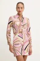 Šaty s příměsí hedvábí Marella mini, 2423226092200