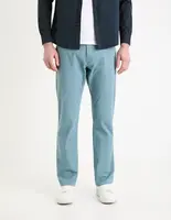 Svetlomodré pánske chino nohavice Celio Tohenri