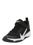NIKE Športová obuv 'Omni'  čierna / biela