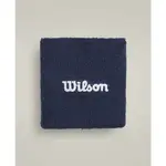 Wilson U TERRY LOGO WRISTBANDS Potítko, tmavo modrá, veľkosť UNI