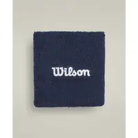 Wilson U TERRY LOGO WRISTBANDS Potítko, tmavo modrá, veľkosť UNI