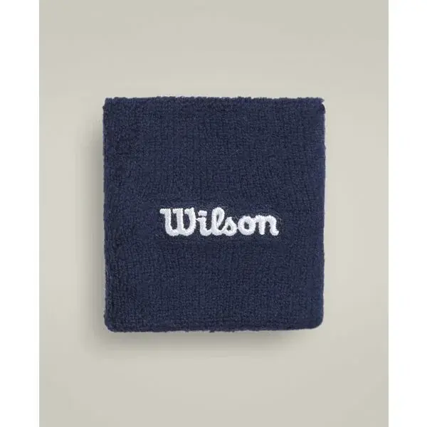 Wilson U TERRY LOGO WRISTBANDS Potítko, tmavo modrá, veľkosť UNI