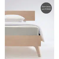 Fleuresse ELASTICKÉ PROSTĚRADLO, žerzej, béžová, 90-100/200-220 cm