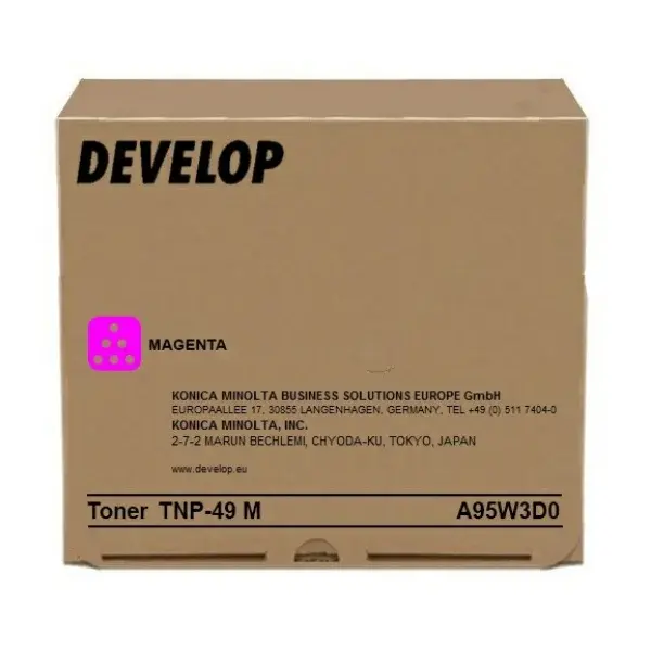 Develop TNP-49M A95W3D0 purpurový (magenta) originální toner
