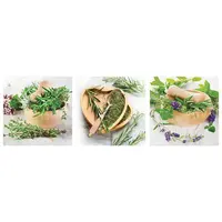 Euroart OBRAZ NA SKLE, jídlo a pití, 30/30 cm