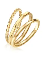 Eastside Prsteň  zlatá žltá