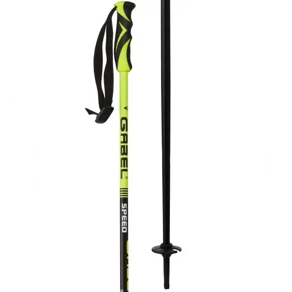 Gabel SPEED Zjazdové palice, čierna, veľkosť