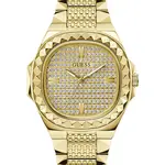 Hodinky Guess Rebel zlatá barva, GW0622G1