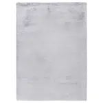 XXXL KOBEREC S VYSOKÝM VLASEM, 160/230 cm, šedá, bílá