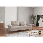 Sit & More 2,5SEDÁK, textil, šedobéžová