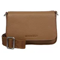 Dámská crossbody kožená kabelka Burkely Ava - světle hnědá