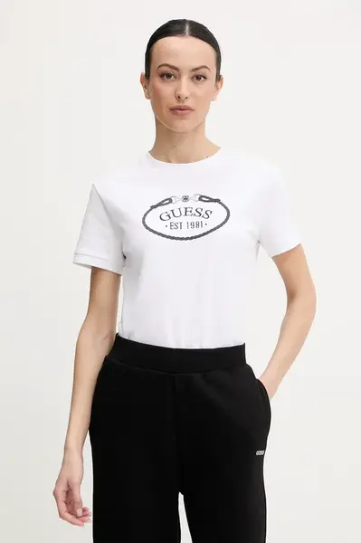 Bavlnené tričko Guess ROSALBA