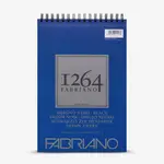 Černý skicák Fabriano 1264 200g A4