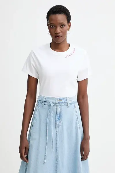 Levi's  Bavlněné tričko  LS FAVORITE TEE SWEET HEART